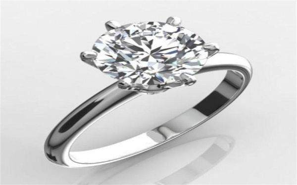 classic luxury real solid 925 sterling silver ring 2ct roundcut sona diamond wedding jewelry rings engagement for women sz 410 s2059987, Slivery;golden
classic luxury real solid 925 sterling silver ring 2ct roundcut sona diamond wedding jewelry rings engagement for women sz 410 s2059987, Slivery;golden