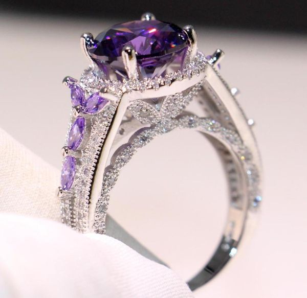 victoria wieck luxury jewelry 925 sterling silver round cut amethyst cz diamond gemstones new women wedding corwn band ring for lo5997352, Slivery;golden
victoria wieck luxury jewelry 925 sterling silver round cut amethyst cz diamond gemstones new women wedding corwn band ring for lo5997352, Slivery;golden