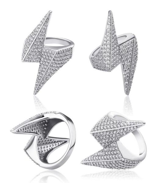 diamond lightning ring with zircon european and american hip hop men039s jewelry3947828, Silver
diamond lightning ring with zircon european and american hip hop men039s jewelry3947828, Silver