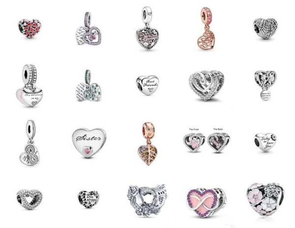 925 sterling silver heart shape charm beads fit original bracelet diy women jewelry gift6642740, Black
925 sterling silver heart shape charm beads fit original bracelet diy women jewelry gift6642740, Black