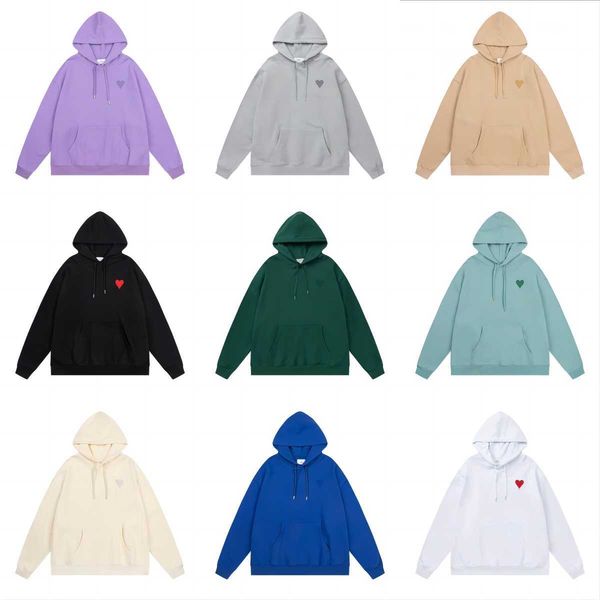 hoodie male and female designer amis pullover hoodies long sleeved sweater sweater embroidery red love 2023 spring autumn couple sweatshirt, Black
hoodie male and female designer amis pullover hoodies long sleeved sweater sweater embroidery red love 2023 spring autumn couple sweatshirt, Black