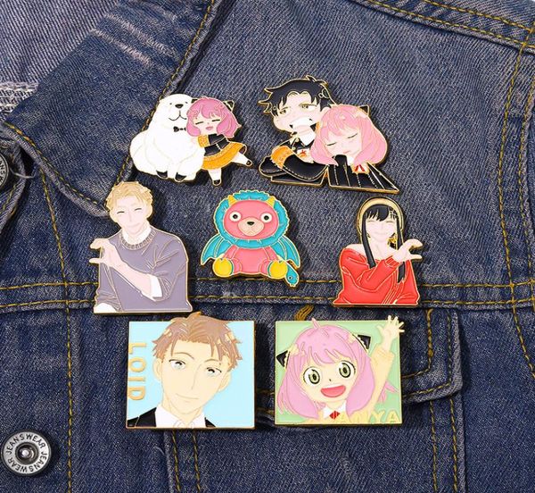 spy family enamel pins custom anya yor loid forger damian brooches anime lapel badges cartoon jewelry gift for kids friends3730722, Blue
spy family enamel pins custom anya yor loid forger damian brooches anime lapel badges cartoon jewelry gift for kids friends3730722, Blue