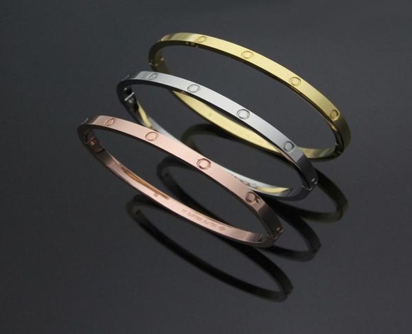 fashion 316l stainless steel bracelet bangle gold color titanium steel loves bracelets for men and women party couple jewelry3983653, Black
fashion 316l stainless steel bracelet bangle gold color titanium steel loves bracelets for men and women party couple jewelry3983653, Black