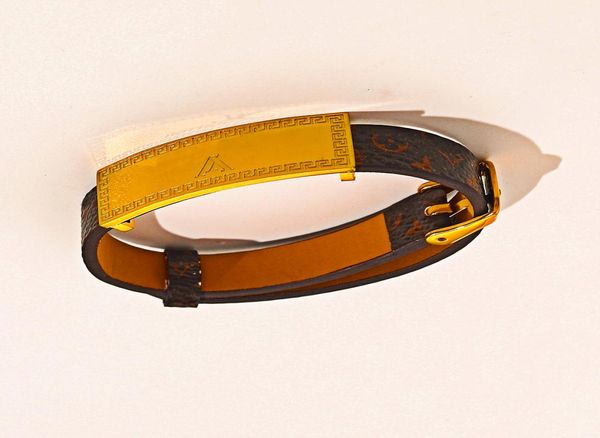 europe america fashion style bracelets women bangle designer jewelry faux leather 18k gold plated stainless steel bracelet womens 1085895, Black
europe america fashion style bracelets women bangle designer jewelry faux leather 18k gold plated stainless steel bracelet womens 1085895, Black