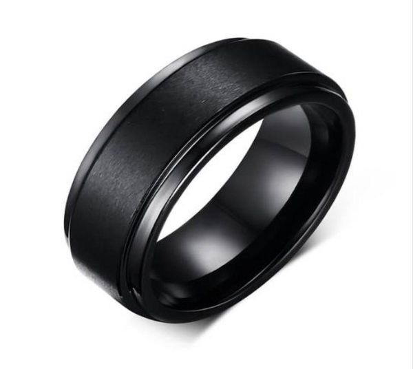 mens rings basic 8mm wedding band black pure tungsten carbide engagement ring for men matte brushed center jewelry bague homme7230158, Silver
mens rings basic 8mm wedding band black pure tungsten carbide engagement ring for men matte brushed center jewelry bague homme7230158, Silver