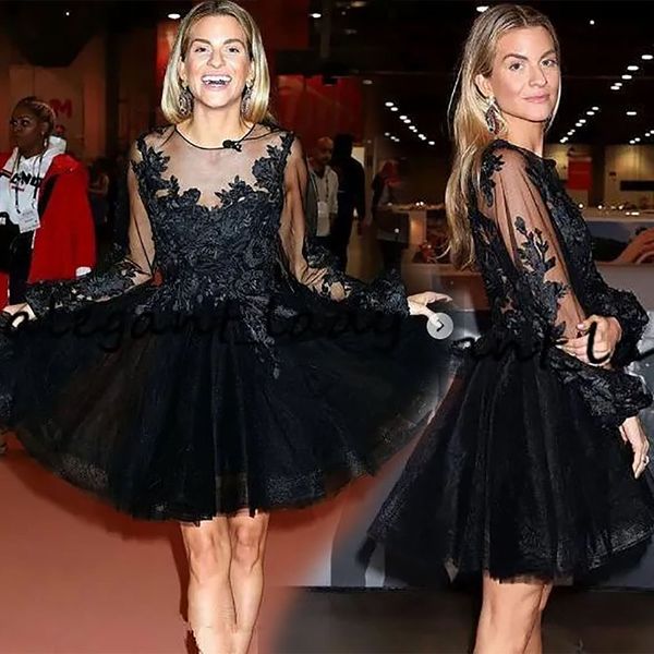 homecoming dress graduation black prom party gown new cocktail plus size custom gown applique a line o-neck long sleeve tulle knee-length, Blue;pink
homecoming dress graduation black prom party gown new cocktail plus size custom gown applique a line o-neck long sleeve tulle knee-length, Blue;pink
