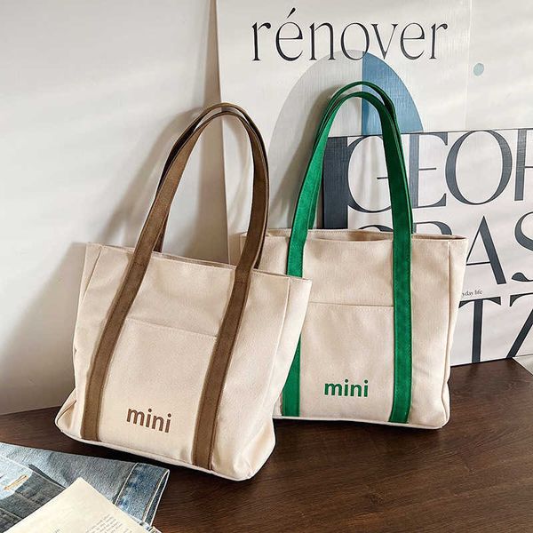 new trendy canvas bag for female college students version leisure single room bag with large capacity and simple letter handheld tote bag fa
new trendy canvas bag for female college students version leisure single room bag with large capacity and simple letter handheld tote bag fa