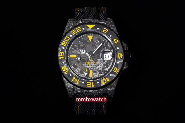 vs factory gmt 40mm diameter watch with 3186 movement sapphire crystal glass mirror texture carbon fiber case covered with nylon strap, Slivery;golden
vs factory gmt 40mm diameter watch with 3186 movement sapphire crystal glass mirror texture carbon fiber case covered with nylon strap, Slivery;golden