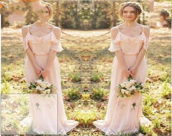 2018 new bohemian country bridesmaid dresses spaghetti straps sheath floor length party prom dresses off shoulder short 6234568, White;pink
2018 new bohemian country bridesmaid dresses spaghetti straps sheath floor length party prom dresses off shoulder short 6234568, White;pink
