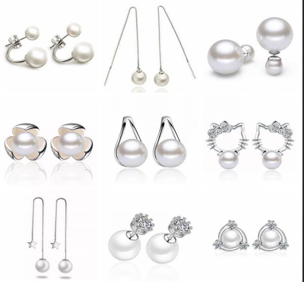 925 sterling silver pearl dangle earrings jewelry for women big pearl charm rhinestone pearl ball earrings jewe7520956, Golden;silver
925 sterling silver pearl dangle earrings jewelry for women big pearl charm rhinestone pearl ball earrings jewe7520956, Golden;silver