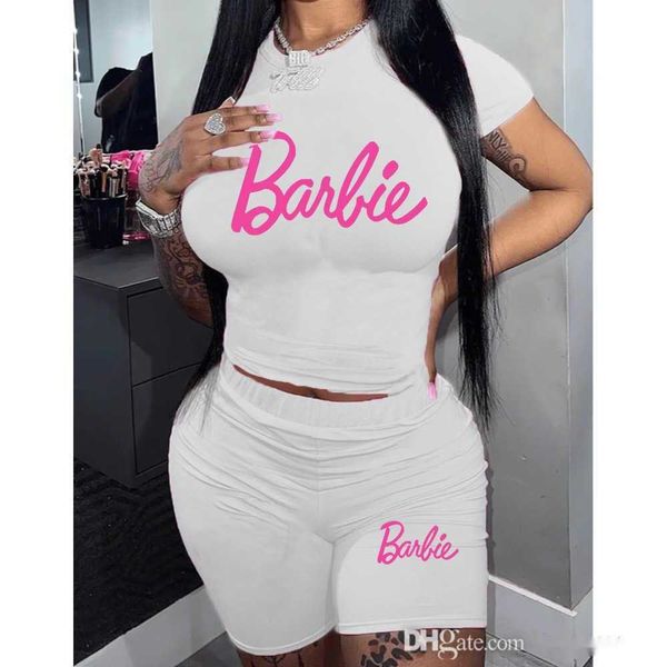 womens t-shirt shorts set tracksuits fashion outfits casual sports round neck printed short sleeve two piece set, Gray
womens t-shirt shorts set tracksuits fashion outfits casual sports round neck printed short sleeve two piece set, Gray
