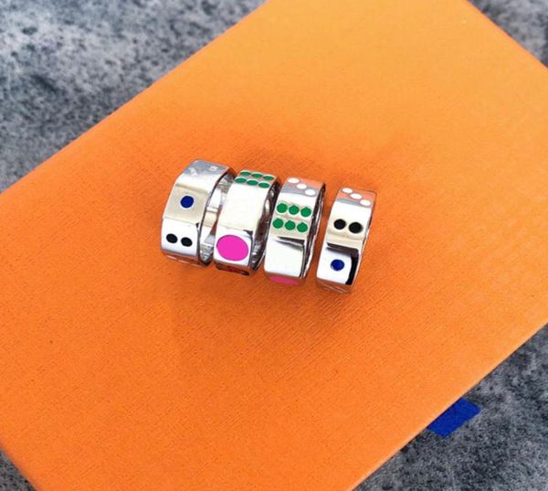 love rings valentines day dice rings bague fashion mens ring jewelry anniversary presents lovers gift floral print 202105285xv2780260, Silver
love rings valentines day dice rings bague fashion mens ring jewelry anniversary presents lovers gift floral print 202105285xv2780260, Silver