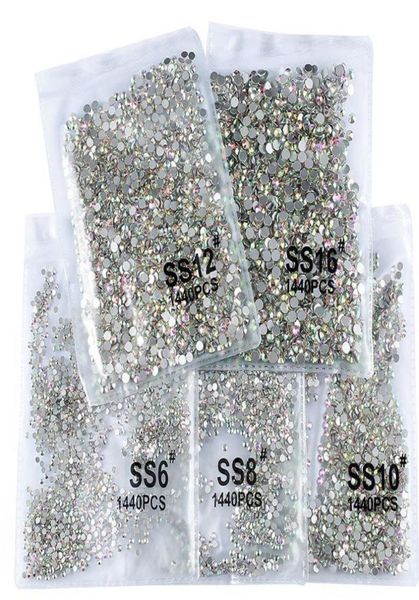 nail art decorations 1440pcsbag ss3ss20 clear crystal ab color 3d rhinestones garment non fix flatback glass stones vb8197761, Silver;gold
nail art decorations 1440pcsbag ss3ss20 clear crystal ab color 3d rhinestones garment non fix flatback glass stones vb8197761, Silver;gold