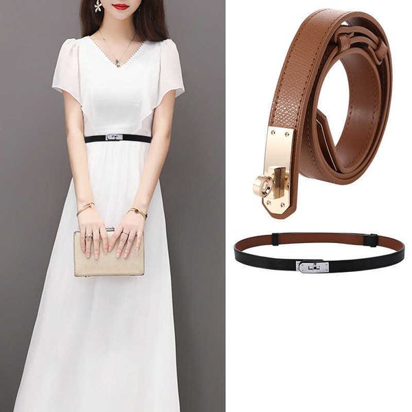 women's versatile double-sided leather belt buckle adjustable with skirt waist closure jeans belt, Black;brown
women's versatile double-sided leather belt buckle adjustable with skirt waist closure jeans belt, Black;brown