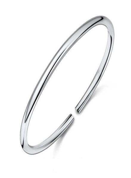 classical simple fashion 925 sterling silver smooth cuff bracelets bangles pulseras valentine039s day present 2105075438040, Black
classical simple fashion 925 sterling silver smooth cuff bracelets bangles pulseras valentine039s day present 2105075438040, Black