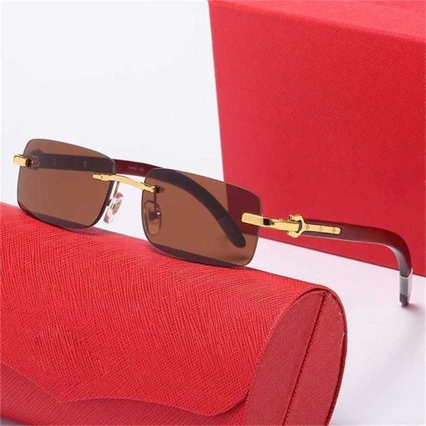 40% off new frameless wooden leg men's square fashion trend optical glasses women'skajia new, White;black
40% off new frameless wooden leg men's square fashion trend optical glasses women'skajia new, White;black