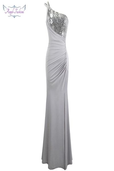 angelfashions women one shoulder ruched pleated sequins split formal gown party dresses evening prom gown 3997713292, Black
angelfashions women one shoulder ruched pleated sequins split formal gown party dresses evening prom gown 3997713292, Black