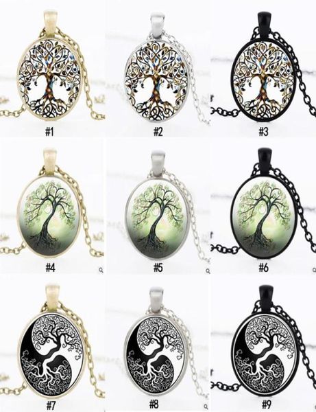 fashion tree of life pendant necklaces time gem cabochon glass charm silver black bronze link chain for women men s luxury jewelry2322790
fashion tree of life pendant necklaces time gem cabochon glass charm silver black bronze link chain for women men s luxury jewelry2322790