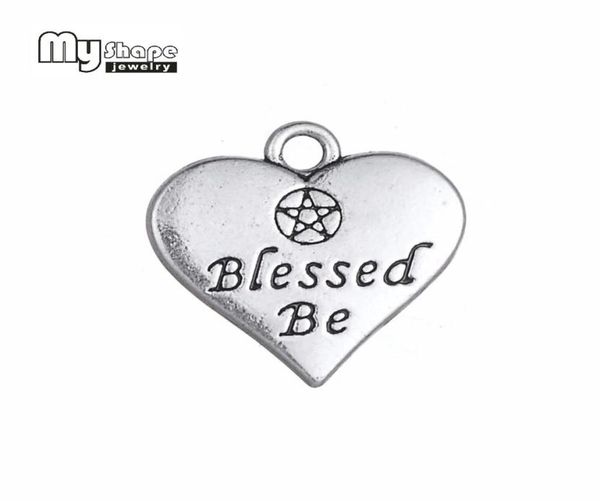 my shape 20pcs heart charm double side letter blessed be wicca pentacle pentagram pendant for jewelry making antique silver tone2361506, Bronze;silver
my shape 20pcs heart charm double side letter blessed be wicca pentacle pentagram pendant for jewelry making antique silver tone2361506, Bronze;silver