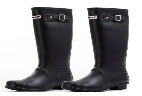 knee high tall rain boots rainboots waterproof boots shoes rubber matte gloss rain shoes fit long socks for men women dhl5080766, Black
knee high tall rain boots rainboots waterproof boots shoes rubber matte gloss rain shoes fit long socks for men women dhl5080766, Black