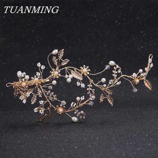 golden leaf pearl women headband brider tiara handmade pearl hair clips wedding headdress plant hair bands l230704, White;golden
golden leaf pearl women headband brider tiara handmade pearl hair clips wedding headdress plant hair bands l230704, White;golden