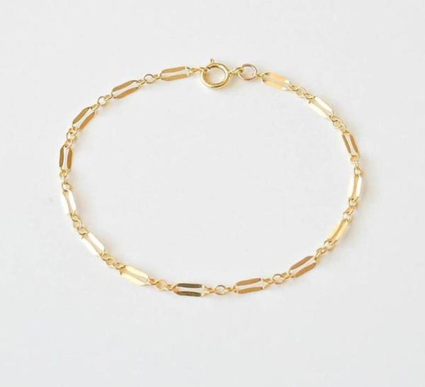 14k gold filled chain bracelet handmade boho charms bracelets vintage anklets for bridesmaid gift women jewelry3304481, Golden;silver
14k gold filled chain bracelet handmade boho charms bracelets vintage anklets for bridesmaid gift women jewelry3304481, Golden;silver