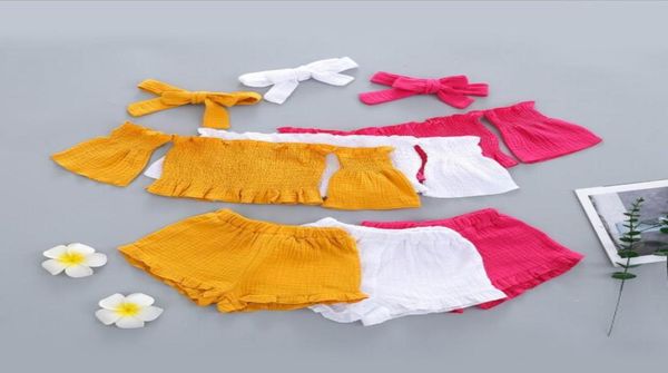 summer girls cotton clothing sets solid color one line shoulder with breast pleated jacket and shorts set7566642, White
summer girls cotton clothing sets solid color one line shoulder with breast pleated jacket and shorts set7566642, White
