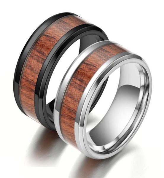 wood grain polishing men band ring middle 100 stainless steel wedding bands multisize 6131644633, Silver
wood grain polishing men band ring middle 100 stainless steel wedding bands multisize 6131644633, Silver