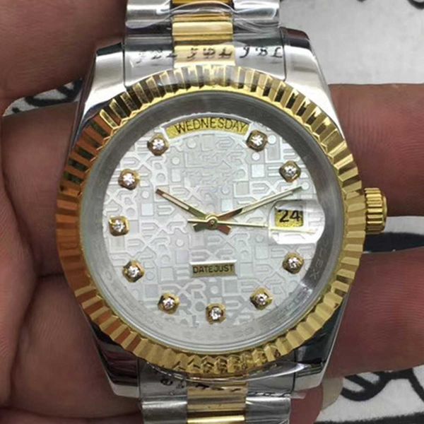 luxury r olax men's watches automatic mechanical watch diary interdental double calendar watch mechanical with gift box, Slivery;golden
luxury r olax men's watches automatic mechanical watch diary interdental double calendar watch mechanical with gift box, Slivery;golden