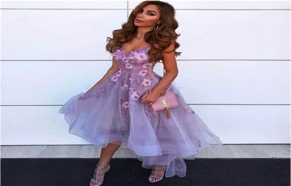 2021 lavender 3d flower cocktail dresses high low v neck lace applique vestidos de gala tulle homecoming gowns abendkleider8670286, Black
2021 lavender 3d flower cocktail dresses high low v neck lace applique vestidos de gala tulle homecoming gowns abendkleider8670286, Black