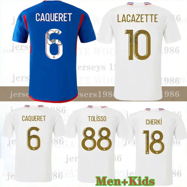 23/24 maillot white home jersey lyon soccer jerseys 2023 2024 olympique lyonnais ol football shirts traore memphis men kids kits equipment f, Black;yellow
23/24 maillot white home jersey lyon soccer jerseys 2023 2024 olympique lyonnais ol football shirts traore memphis men kids kits equipment f, Black;yellow