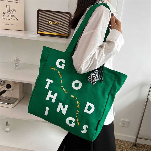 casual canvas bag for women's new literary and artistic lazy style letter shoulder bag for students to carry tote women's bag duri
casual canvas bag for women's new literary and artistic lazy style letter shoulder bag for students to carry tote women's bag duri