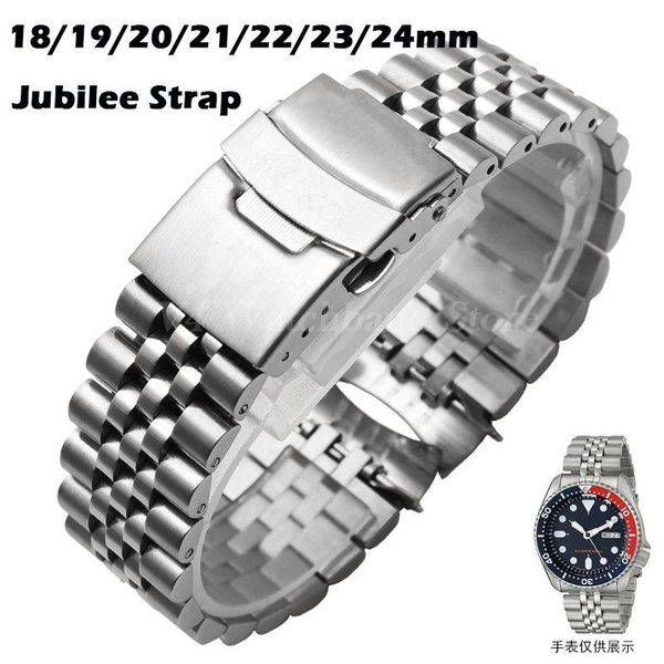 jackets jubilee watch band for seiko men watch accessories solid bracelet 316l stainless steel curved strap 18/19/20/21/22/23/24mm, Black;brown
jackets jubilee watch band for seiko men watch accessories solid bracelet 316l stainless steel curved strap 18/19/20/21/22/23/24mm, Black;brown