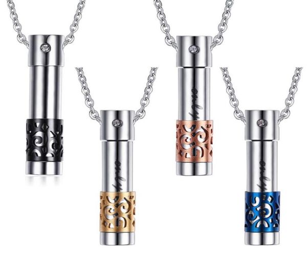 stainless steel cylinder urn pendant necklace for memorial human being cremation ashes chain 205115499, Silver
stainless steel cylinder urn pendant necklace for memorial human being cremation ashes chain 205115499, Silver