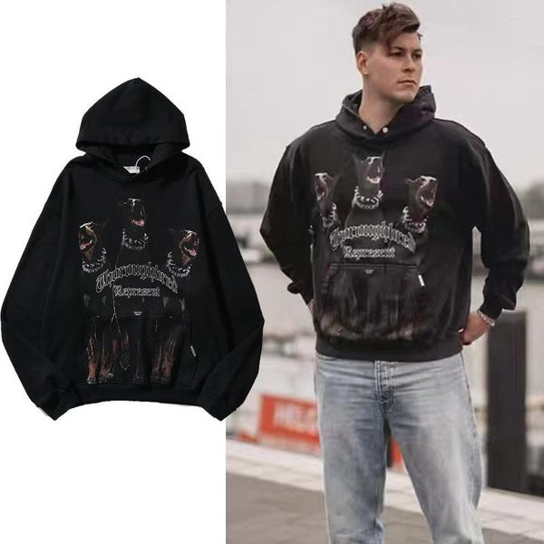 style men's hoodies 2023 doberman dog print hoodie streetwear women hip hop retro clothing skateboard basketball, Black
style men's hoodies 2023 doberman dog print hoodie streetwear women hip hop retro clothing skateboard basketball, Black