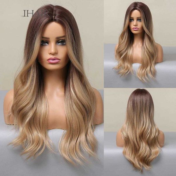 synthetic wigs easihair brown golden blonde ombre wavy synthetic wigs for women natural hair middle part heat resistant cosplay wig 230227, Black
synthetic wigs easihair brown golden blonde ombre wavy synthetic wigs for women natural hair middle part heat resistant cosplay wig 230227, Black