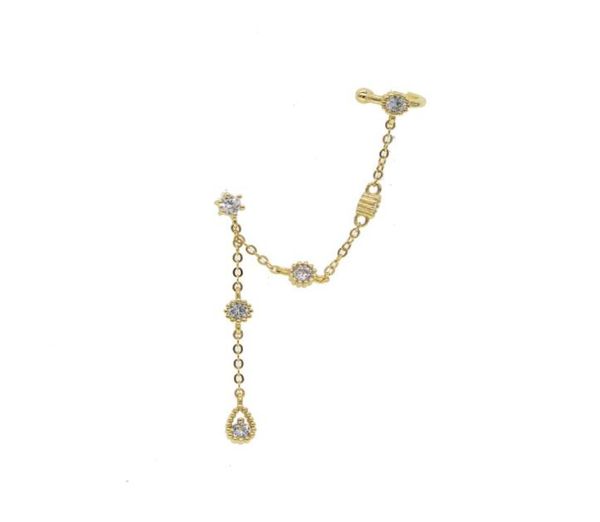wholeelegance tassel earring for women 925 sterling silver single cz stud circle ear cuff link chain gorgeous european women 7508882, Golden;silver
wholeelegance tassel earring for women 925 sterling silver single cz stud circle ear cuff link chain gorgeous european women 7508882, Golden;silver