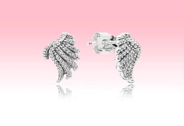 100% real 925 sterling silver wing earring women girls party jewelry for p feather stud earrings with original box set9103517, Golden;silver
100% real 925 sterling silver wing earring women girls party jewelry for p feather stud earrings with original box set9103517, Golden;silver