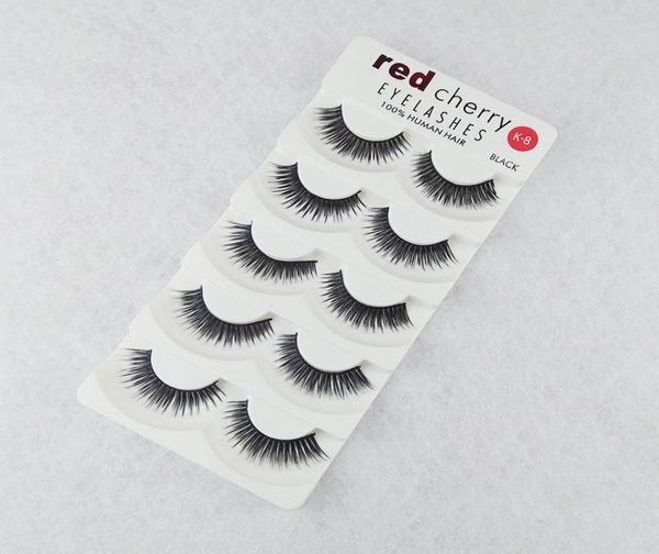 red cherry 5 pairs false eyelashes 18 styles black cross messy natural long thick fake eye lashes beauty makeup 068324
red cherry 5 pairs false eyelashes 18 styles black cross messy natural long thick fake eye lashes beauty makeup 068324