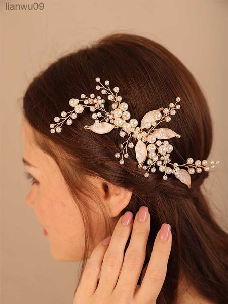 trendy bridal headdress pearl rhinestone bridal hair comb alloy leaf wedding hair accessories for women handmade brides tiara l230704, White;golden
trendy bridal headdress pearl rhinestone bridal hair comb alloy leaf wedding hair accessories for women handmade brides tiara l230704, White;golden