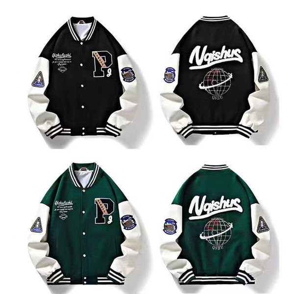 men's jackets leather baseball jacket fashion varsity bomber sports windbreaker zipper coats outerwear coat size888vi m-6xl, Black;brown
men's jackets leather baseball jacket fashion varsity bomber sports windbreaker zipper coats outerwear coat size888vi m-6xl, Black;brown