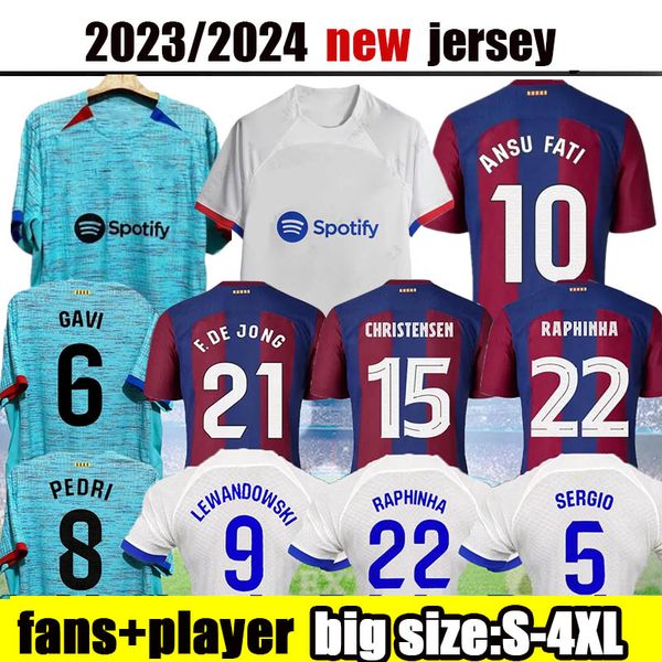 2023 2024 pedri soccer jerseys lewandowski gavi ansu fati barcelonas ferran raphinha 23 24 f. de jong dest dembele camiseta de futbol footba, Black;yellow
2023 2024 pedri soccer jerseys lewandowski gavi ansu fati barcelonas ferran raphinha 23 24 f. de jong dest dembele camiseta de futbol footba, Black;yellow