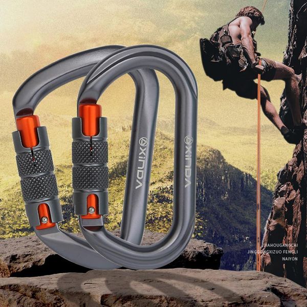 climbing ropes carabiner antioxidation wear resistant accessory oshape dshape screw lock for mountaineering 230717
climbing ropes carabiner antioxidation wear resistant accessory oshape dshape screw lock for mountaineering 230717