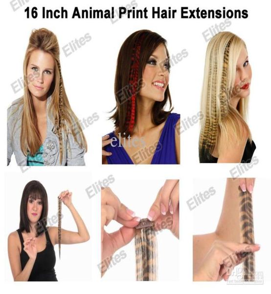 16quot animal print synthetic feather hair extension leopard cheetah zebra feathers extensions ape0042996677, Black;brown
16quot animal print synthetic feather hair extension leopard cheetah zebra feathers extensions ape0042996677, Black;brown