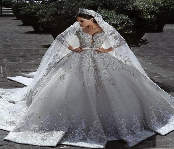 2022 muslim wedding dress vintage luxury ball gown long sleeve lace african plus size beads beach zuhair murad bridal gowns5183588, White
2022 muslim wedding dress vintage luxury ball gown long sleeve lace african plus size beads beach zuhair murad bridal gowns5183588, White