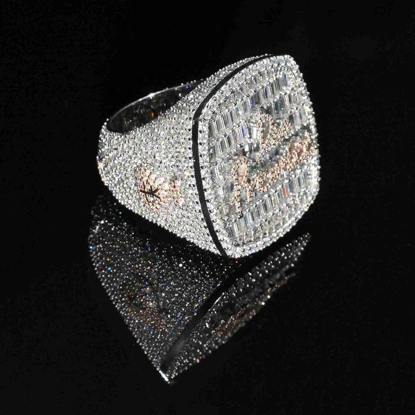 selling vvs moissanite hip hop ring pass diamond test baguette cut gold plated 925 silver fine jewelry rings for men women
selling vvs moissanite hip hop ring pass diamond test baguette cut gold plated 925 silver fine jewelry rings for men women