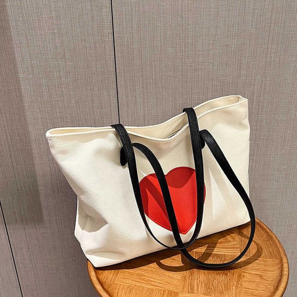 fashionable women's bag new spring/summer one shoulder versatile large capacity student classroom tote bag canvas bag gift
fashionable women's bag new spring/summer one shoulder versatile large capacity student classroom tote bag canvas bag gift