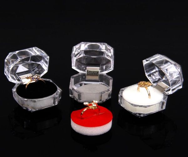 whole 40 clear view plastic ring display case jewelry box whiteblackpink padding1065718, Black;white
whole 40 clear view plastic ring display case jewelry box whiteblackpink padding1065718, Black;white