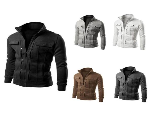 mens pure color jacket slim fit lapel cardigan fashion casual comfortble zipper warm jacket male coat5787730, Black;brown
mens pure color jacket slim fit lapel cardigan fashion casual comfortble zipper warm jacket male coat5787730, Black;brown