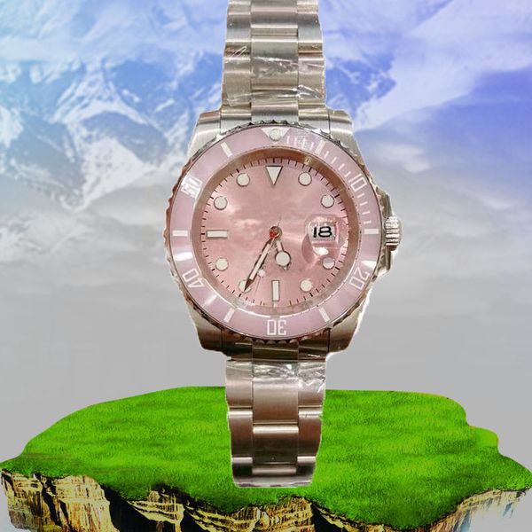 mens automatic mechanical watches sapphire glass 40mm stainless steel clasp montre de luxe super luminous waterproof 2813 movement wristwatc, Slivery;brown
mens automatic mechanical watches sapphire glass 40mm stainless steel clasp montre de luxe super luminous waterproof 2813 movement wristwatc, Slivery;brown